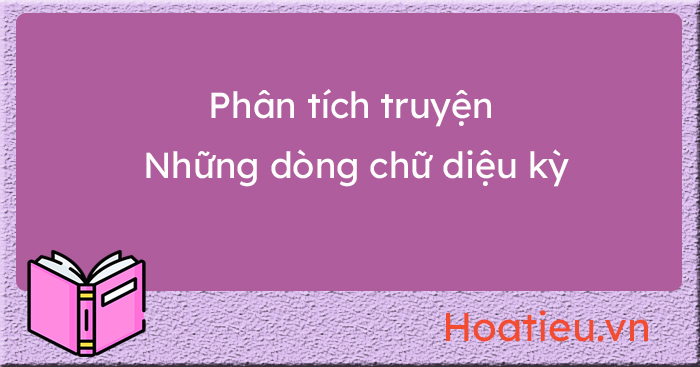 Phân tích truyện ngắn 