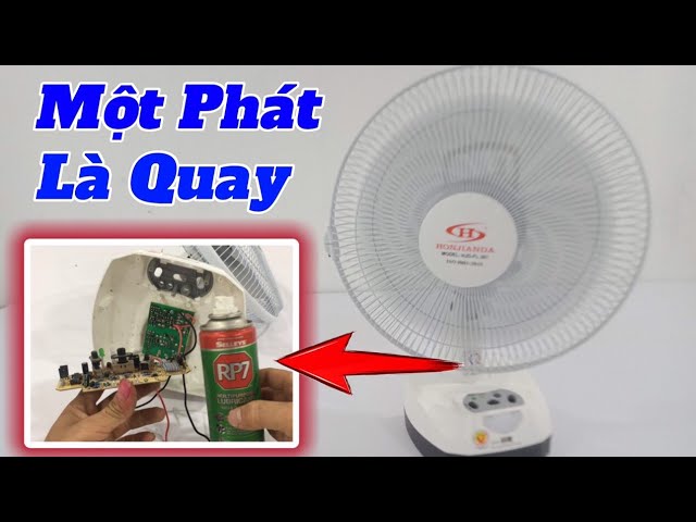 Tại sao quạt tích điện không chạy? nguyên nhân và cách khắc phục hiệu quả