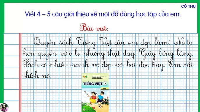 Tập làm văn - tả đồ dùng học tập