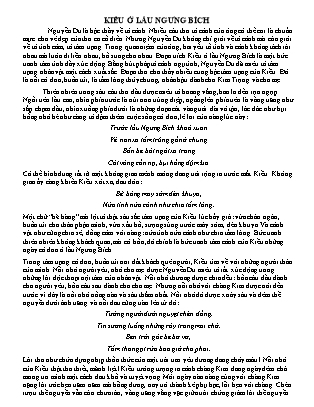 Phân tích Đoạn trích 